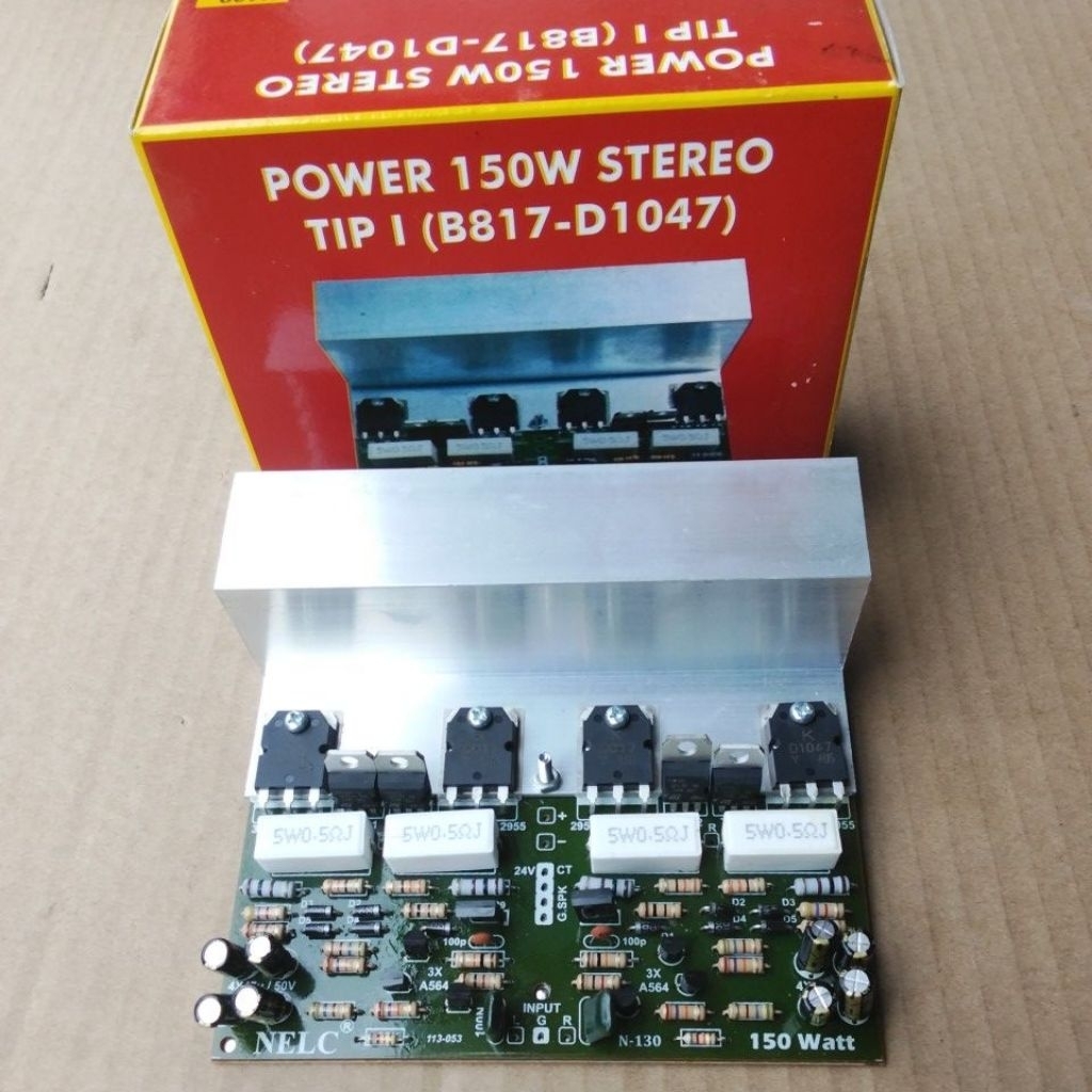 Power 150 Watt stereo B817-D1047 Nelc N130