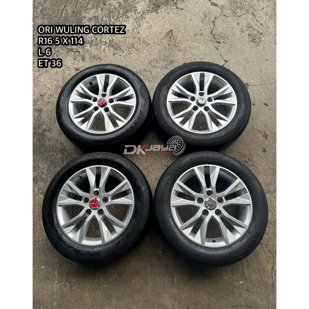 VELG ORI WULING CORTEZ R16 5 X 114 (HARGA UNTUK 4 PCS VELG ONLY )