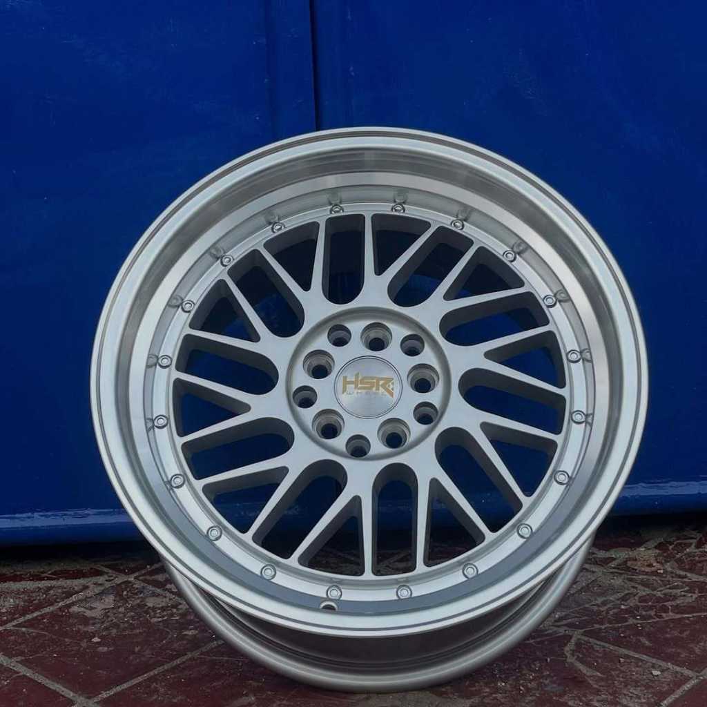 Velg mobil celong bbs type velg hsr paddock r17 lebar 7,5/9 pcd 5x100 5x114,3 smfl buat mobil altis,