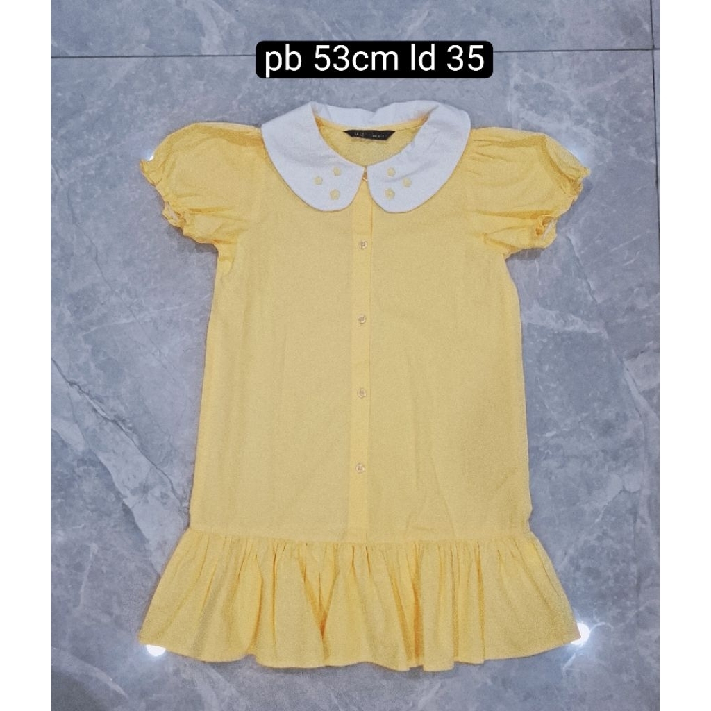 PRELOVED baju terusan / dress anak cewek usia 6thn