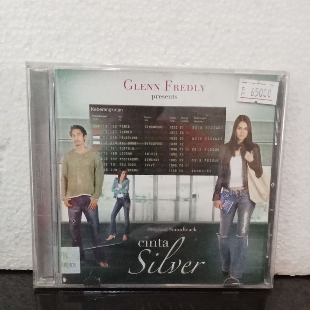 CD Compact Disc Glenn Fredly - Cinta Silver