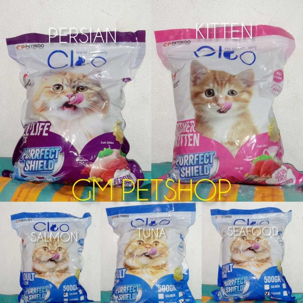 Cleo Repack 500g / cleo tuna 500gr / CLEO cat food Repack 500gr / Makanan kucing CLEO dry food 500gr