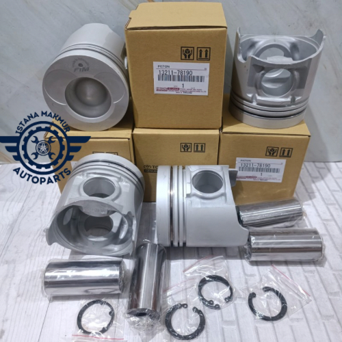 PISTON ASSY STANDAR HT130 HT 130 PISTON SEHER HT130 HT 130 BAJA STD PISTON STANDARD HT130 HT 130 132