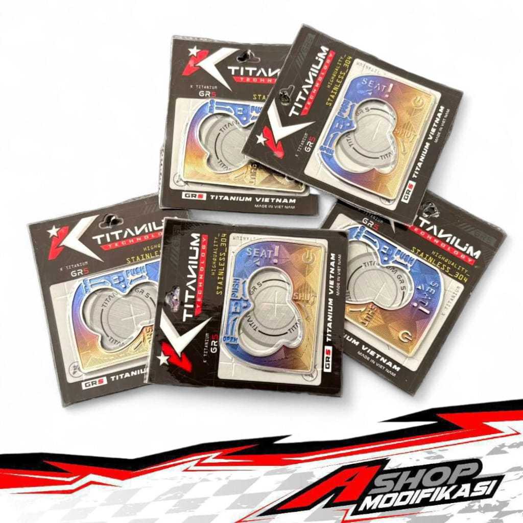 Emblem Kunci Titanium Beat Deluxe Emblem Cover Kunci Titanium Beat Deluxe