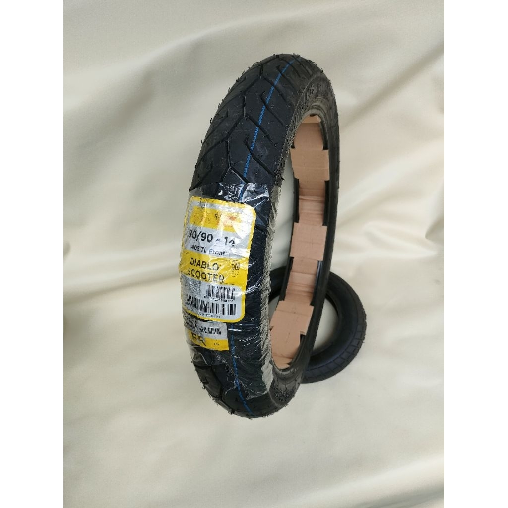 Ban 80/90 ring 14 Pirelli Diablo scooter THN produksi 2017