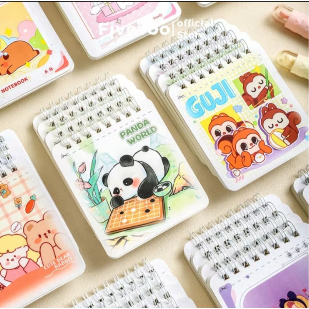 1 Buku Catatan Mini PandaFj