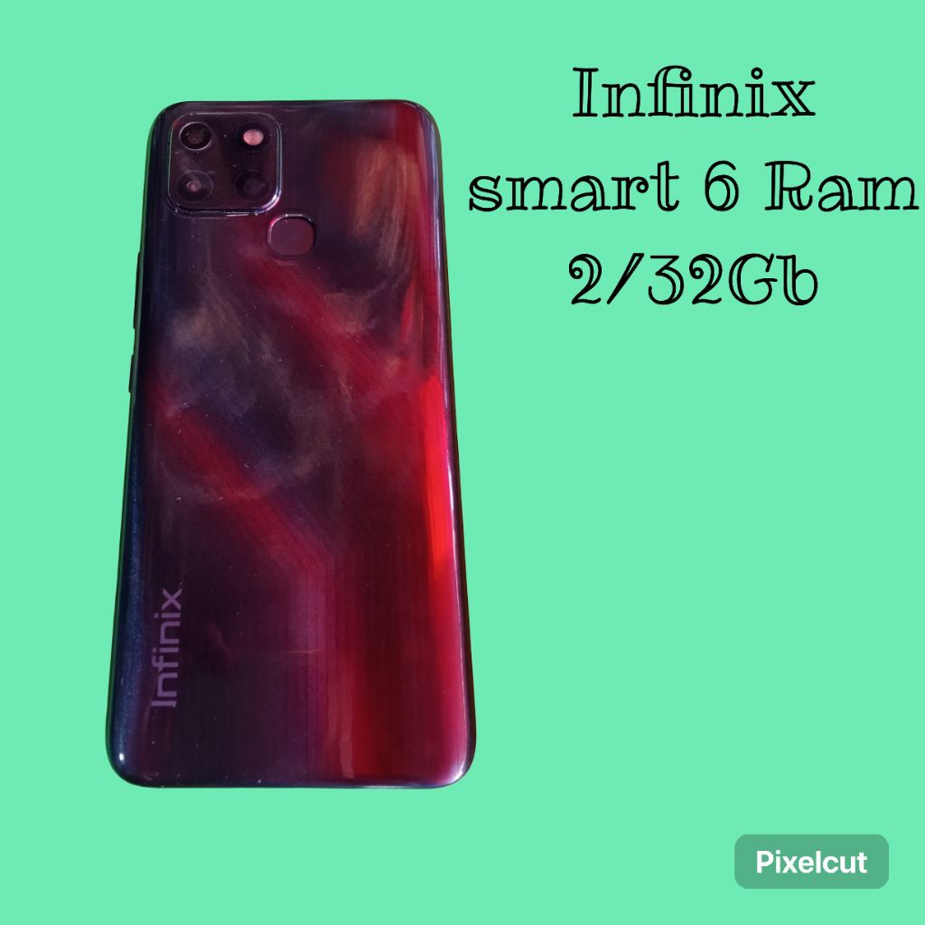Infinix Smart 6 Ram2/32Gb.Hp murah siap pake