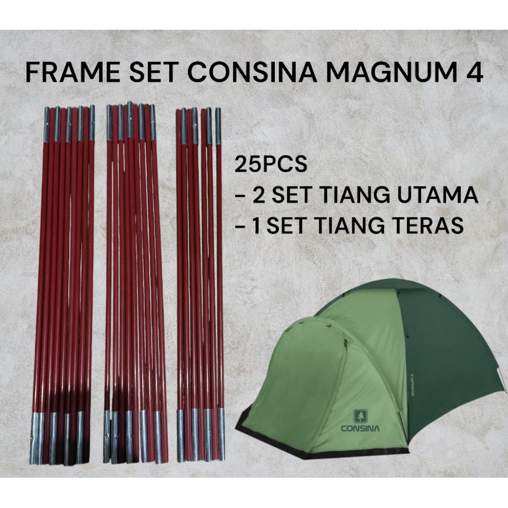 CONSINA. FULLSET FRAME TENDA CONSINA NEW MAGNUM 4