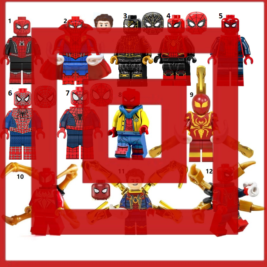 Marvel Spiderman Spider Man Sam Raimi Tobey Maguire Action Figure Mini