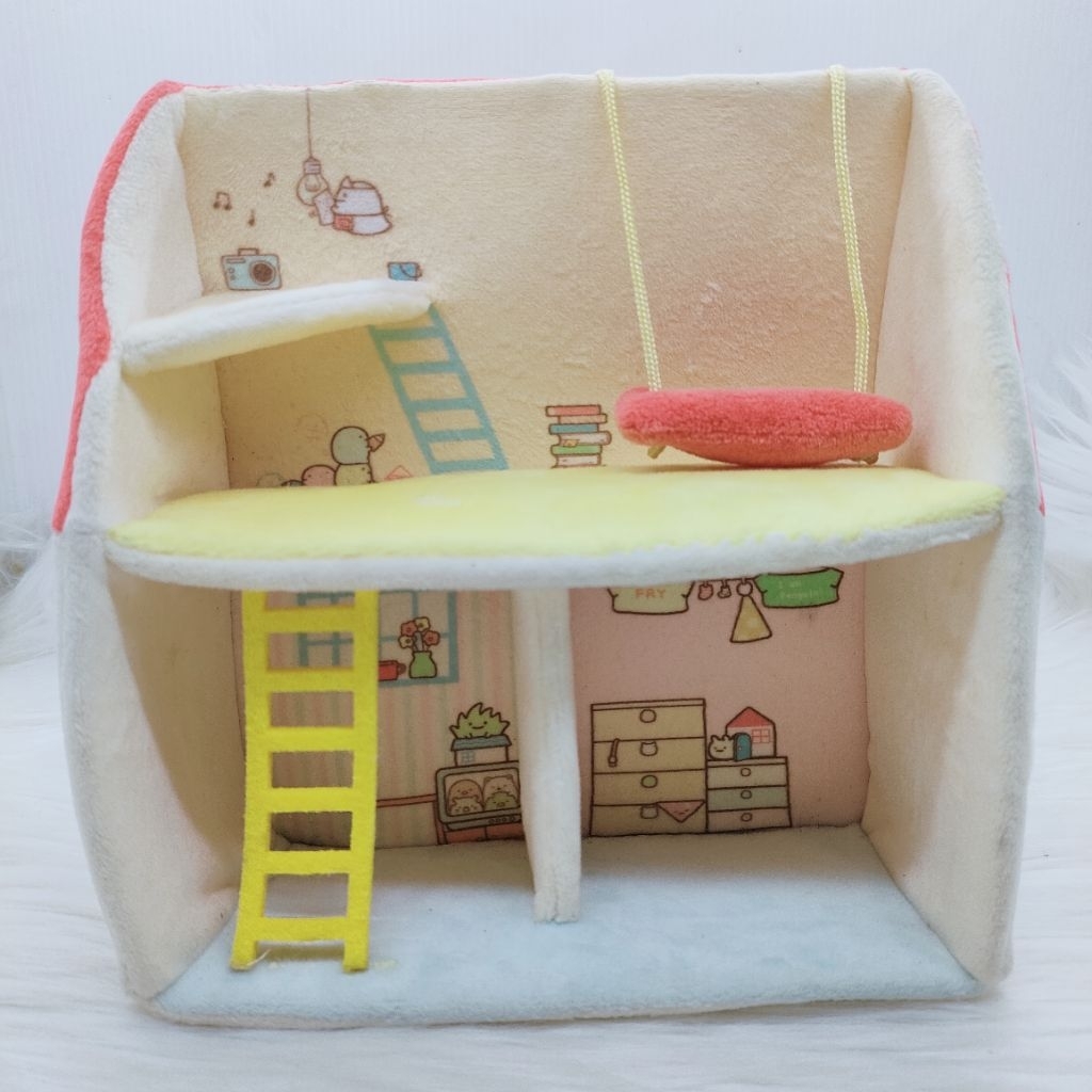 Mainan Rumah Sumikko Gurashi Ori San-X Minus Tangga Lem Lepas