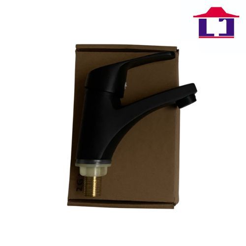 Kran wastafel model toto black livano