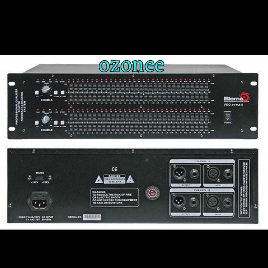 Equalizer Biema FEQ-3102 / FEQ3102 Original