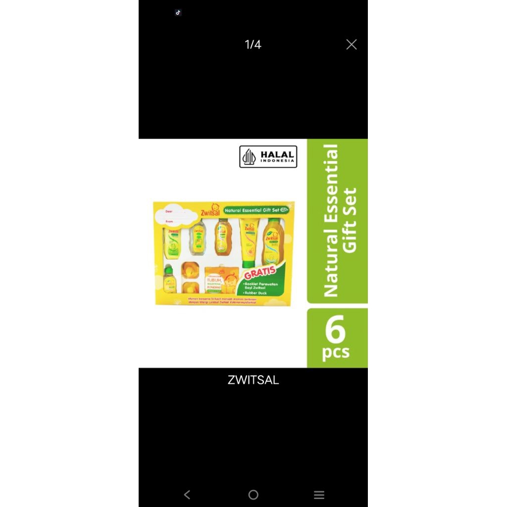 Sabun Zwitsal Set
