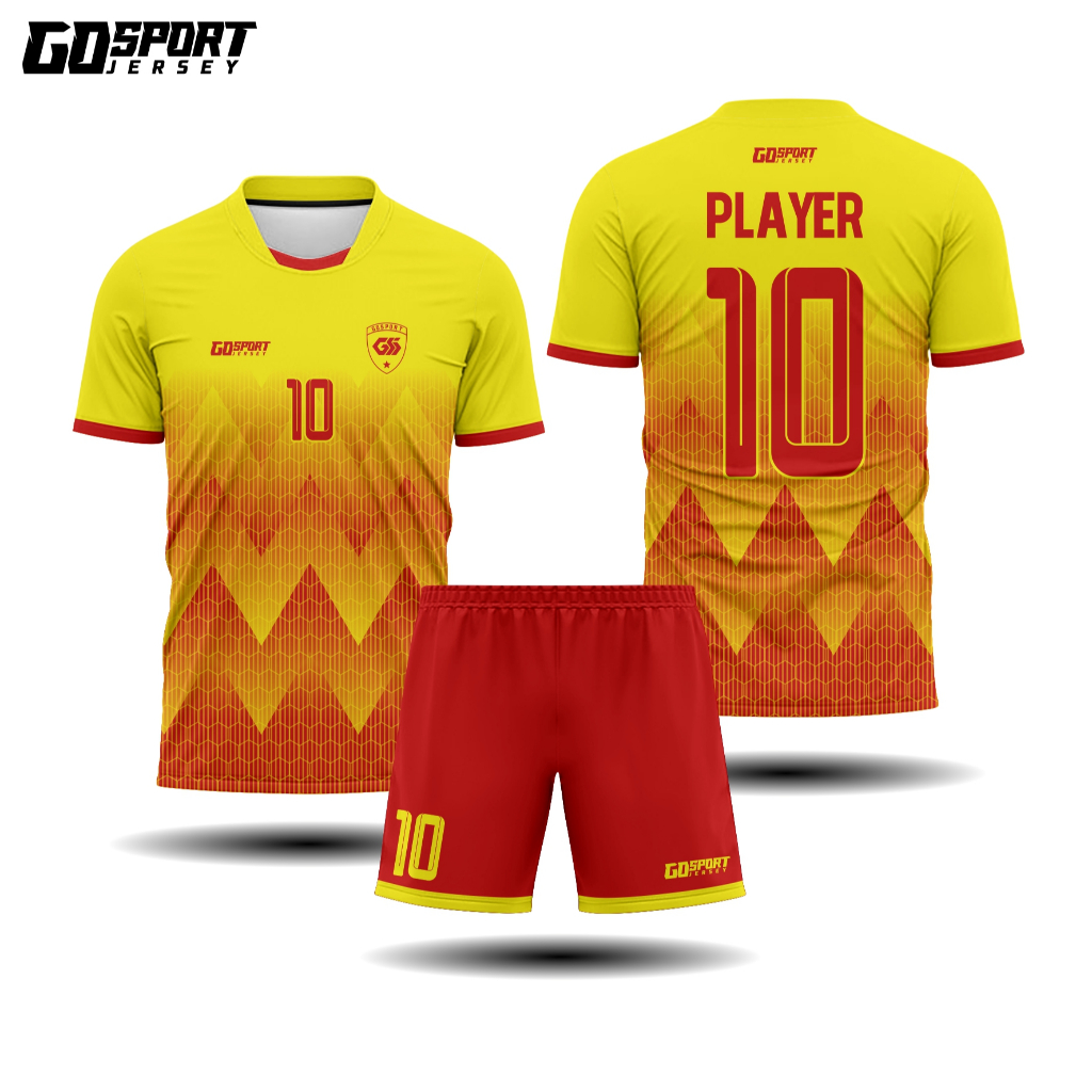 Jersey Futsal Full Printing Custom Nama, Baju Kaos Jersey Olahraga Futsal Keren Terbaru 2025 Bahan P