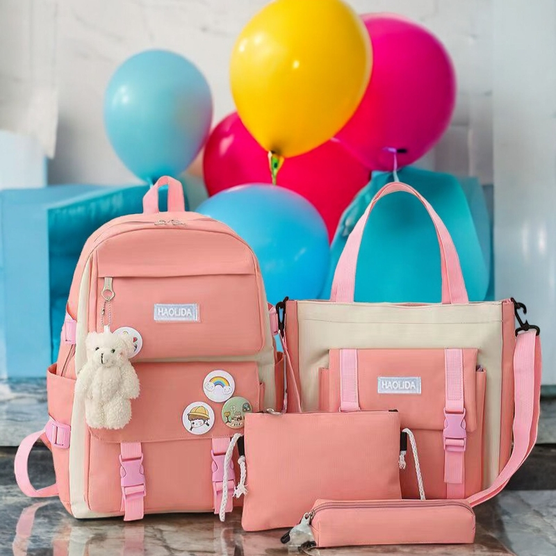 TAS SEKOLAH RANSEL SEKOLAH 4IN1 VB3589 RANSEL IMPORT TAS GENDONG RANSEL ANAK TAS KULIAH 1989 8231