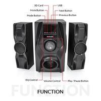 Speaker SIMBADDA CST 8000N+ CST8000n cst8000n+ 2.1 Super Bass Speaker Bluetooth + FM