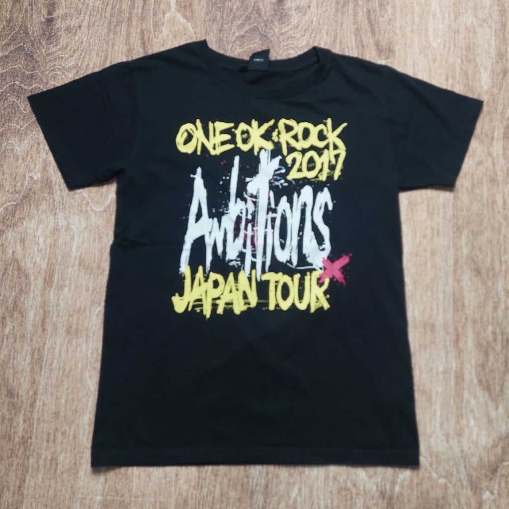 one ok rock tour japan band tee