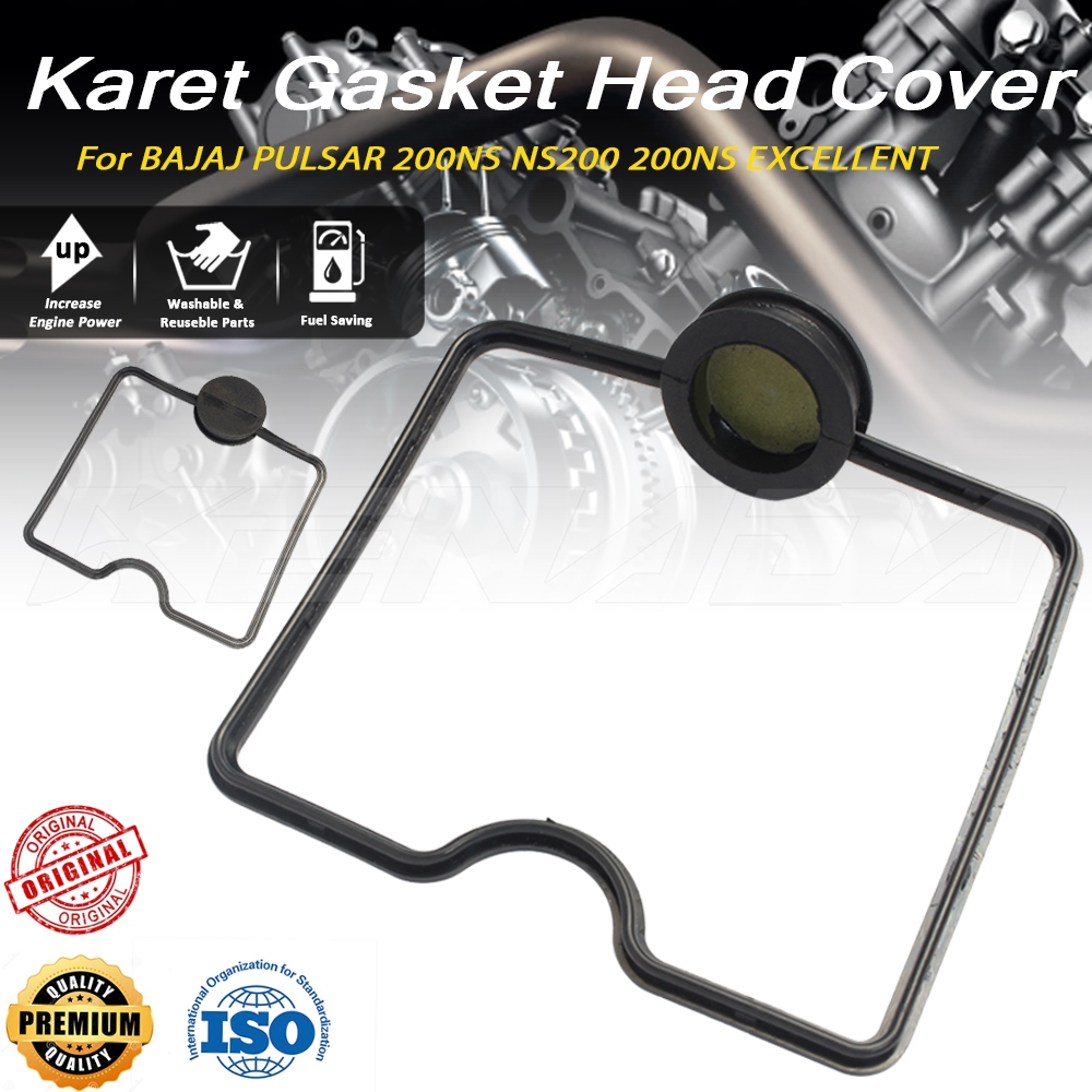KARET COVER TUTUP HEAD  BAJAJ PULSAR 200NS NS200 200NS EXCELLENT