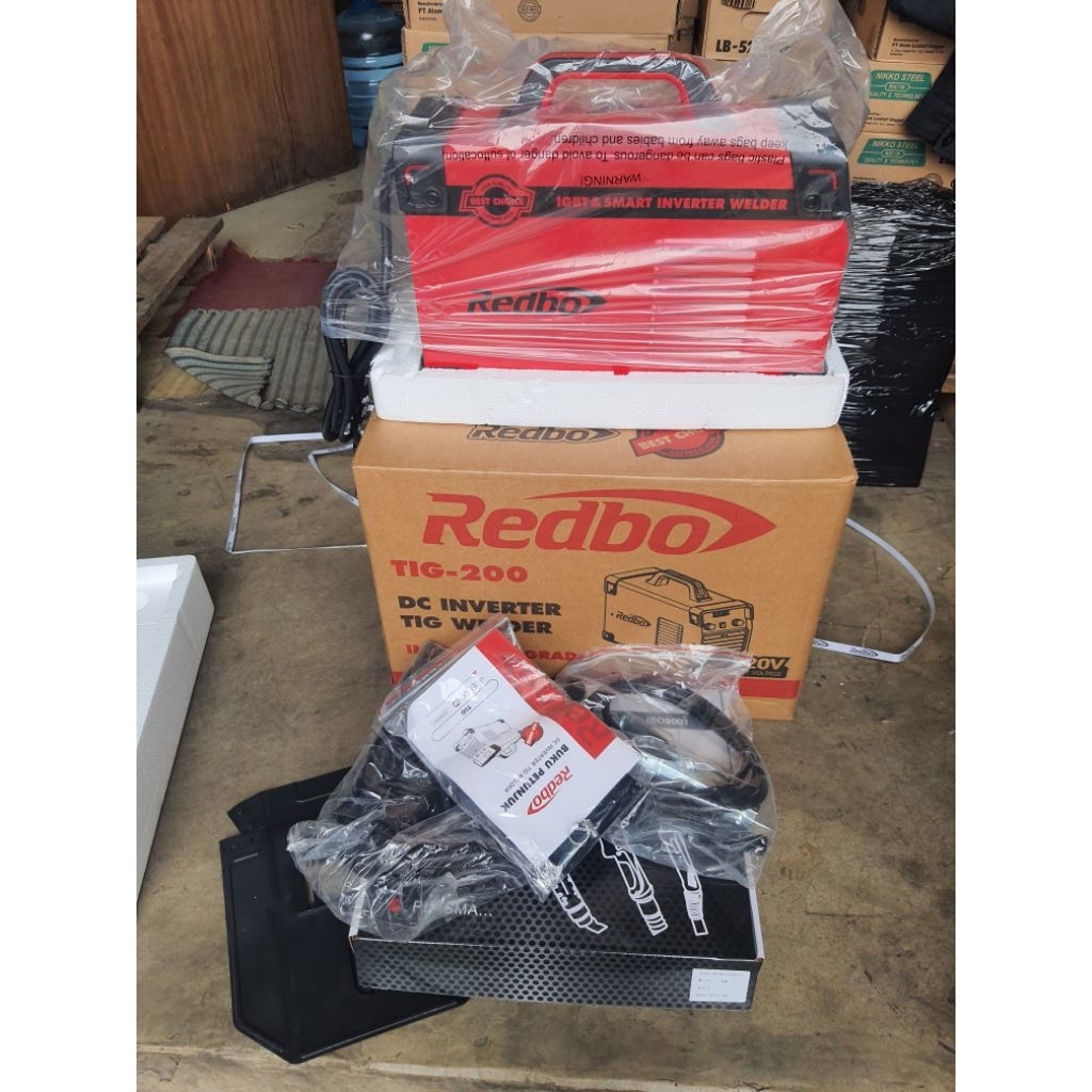 Mesin Las TIG Argon 200A REDBO TIG 200A Inverter Las TIG Argon REDBO 200A