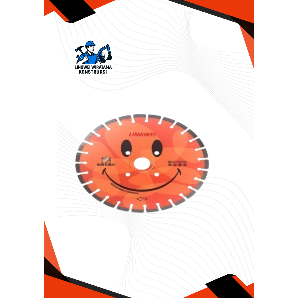 MATA GERINDA / MATA GERGAJI MESIN PEMOTONG JALAN DAN TIANG SEMEN BETON