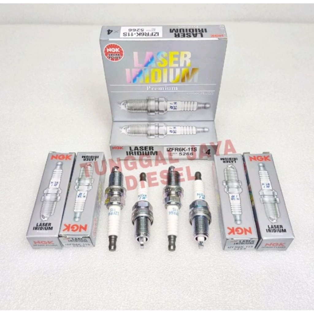 BUSI NGK LASER IRIDIUM SPARK PLUG HONDA JAZZ FREED BRIO MOBILIO CITY ACCORD HRV CRV BRV IZFR6K-11S /