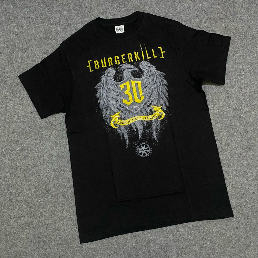 burgerkill 30 kaos limited original resmiii not adamantine