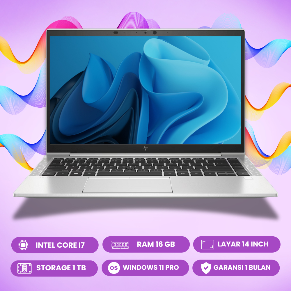 Laptop HP Elitebook 840 G8 Intel Core i7 RAM 16GB SSD 1TB FHD Like New / Bergaransi