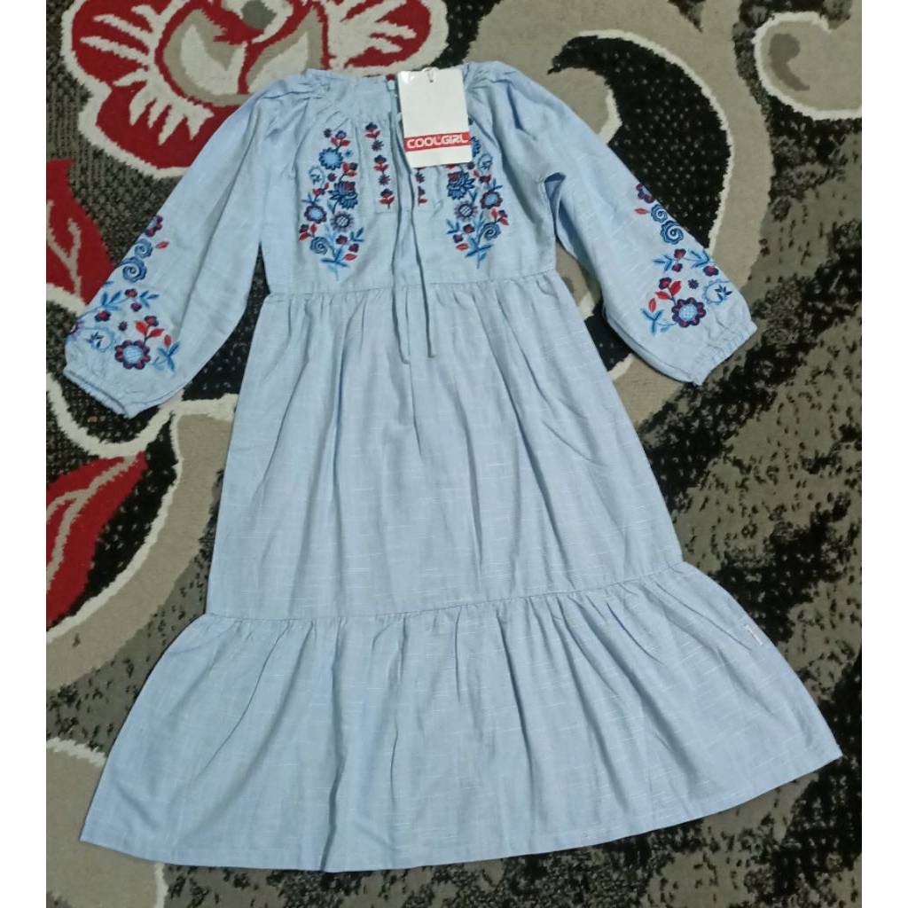 Gamis anak perempuan cantik Branded Matahari full tag original