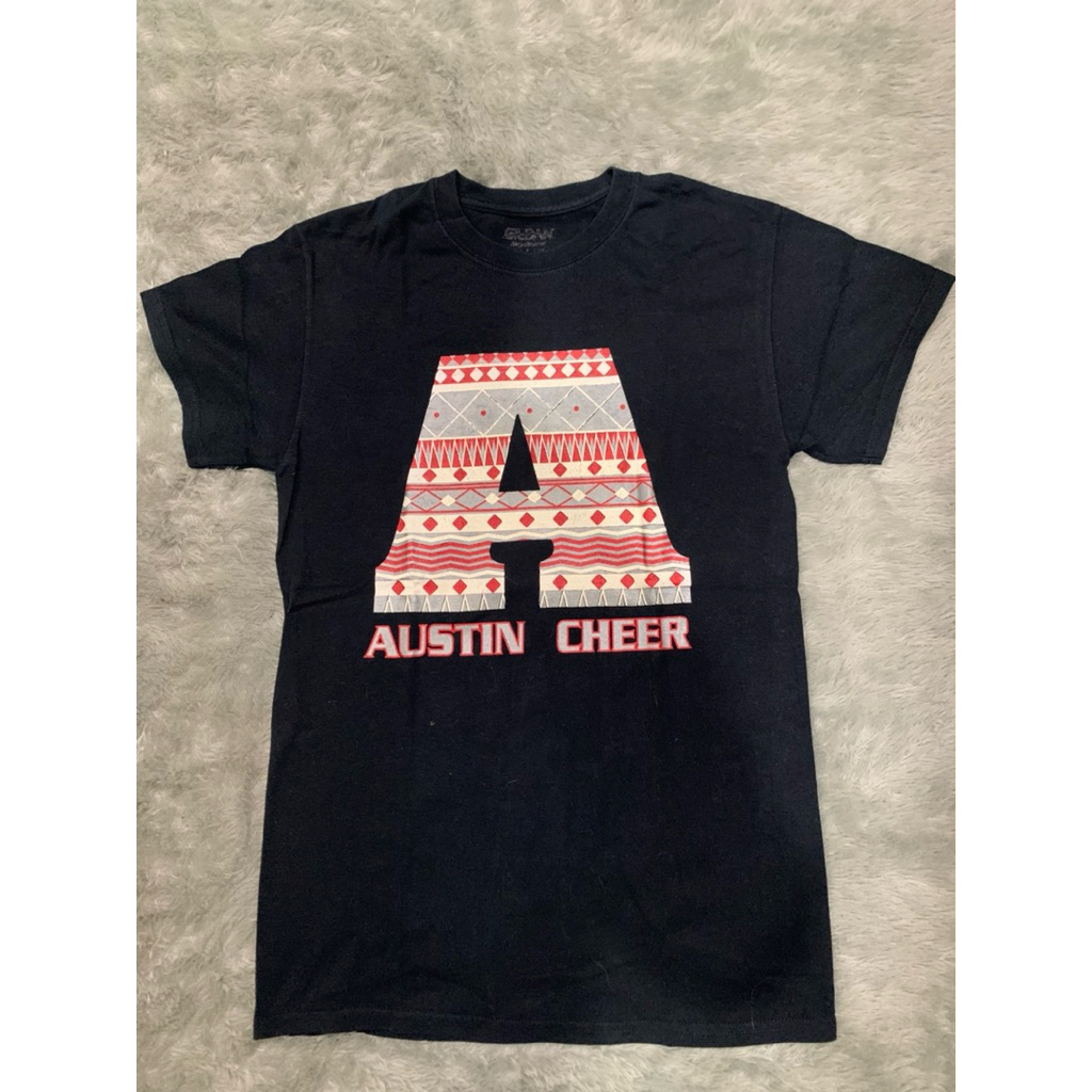 baju tag gildan austin cheer preloved