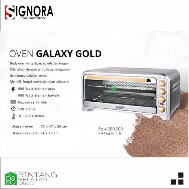 OVEN GALAXY GOLD SIGNORA ROTISSERIE