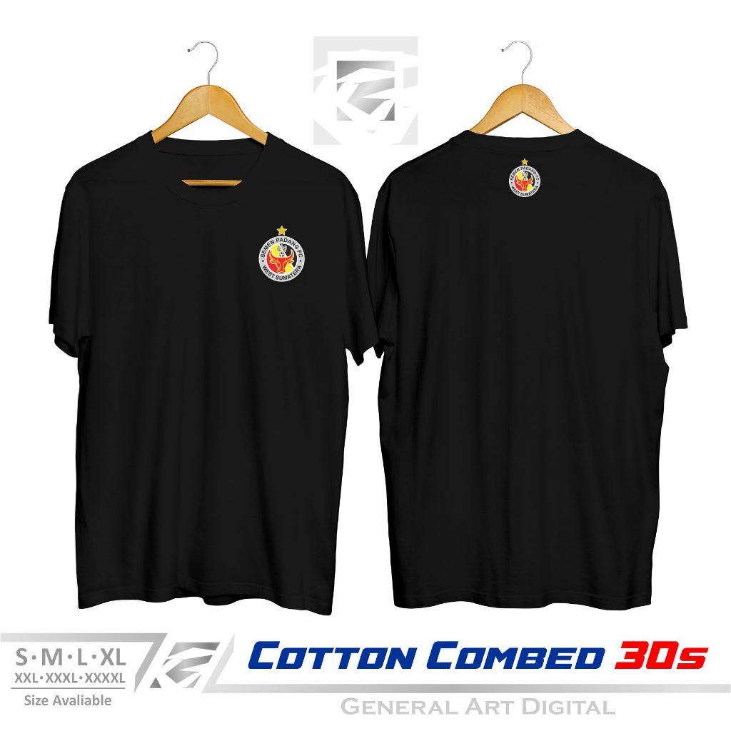 Baju Kaos Semen Padang FC T-shirt distro pria wanita kaos logo Semen Padang FC Liga1