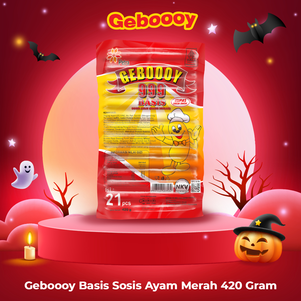 Basis 999 Merah Geboooy 420 Gram