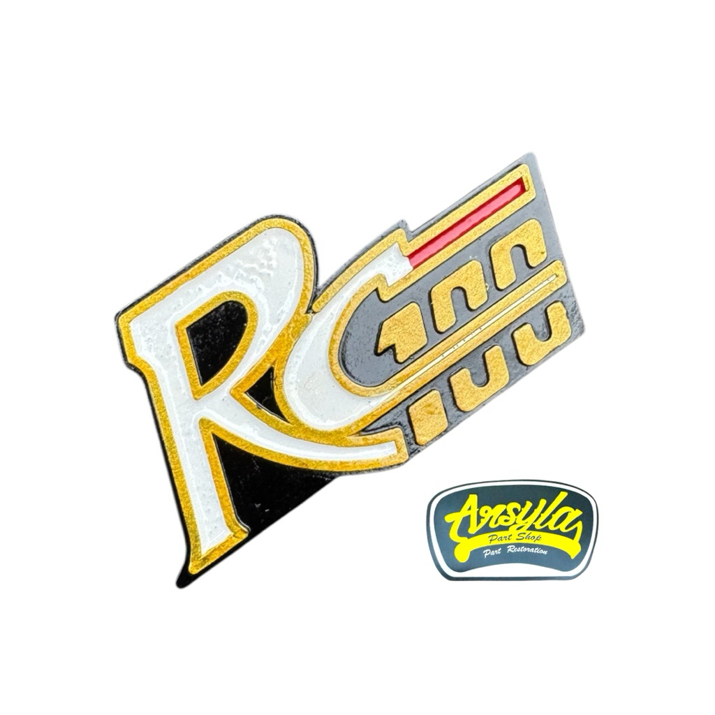emblem hemblem logo sayap suzuki rc100 bravo