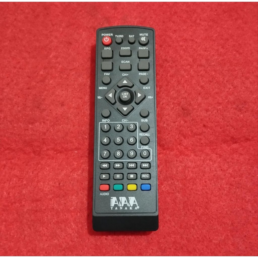 Remote Control STB Set Top Box AAA TANAKA DVB-T2
