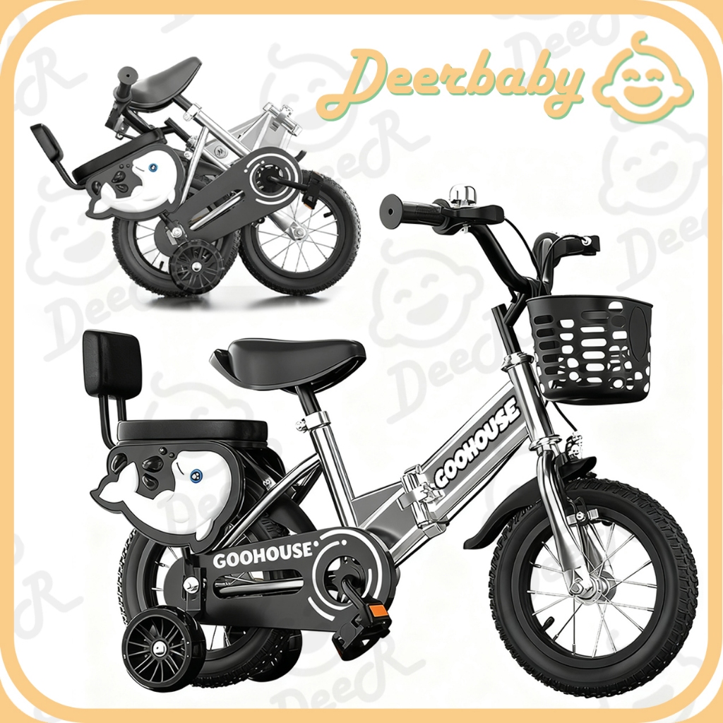 Sepeda Anak Sepeda Lipat Anak Sepeda Gunung Lipat Sepeda Anak dengan Roda Bantu