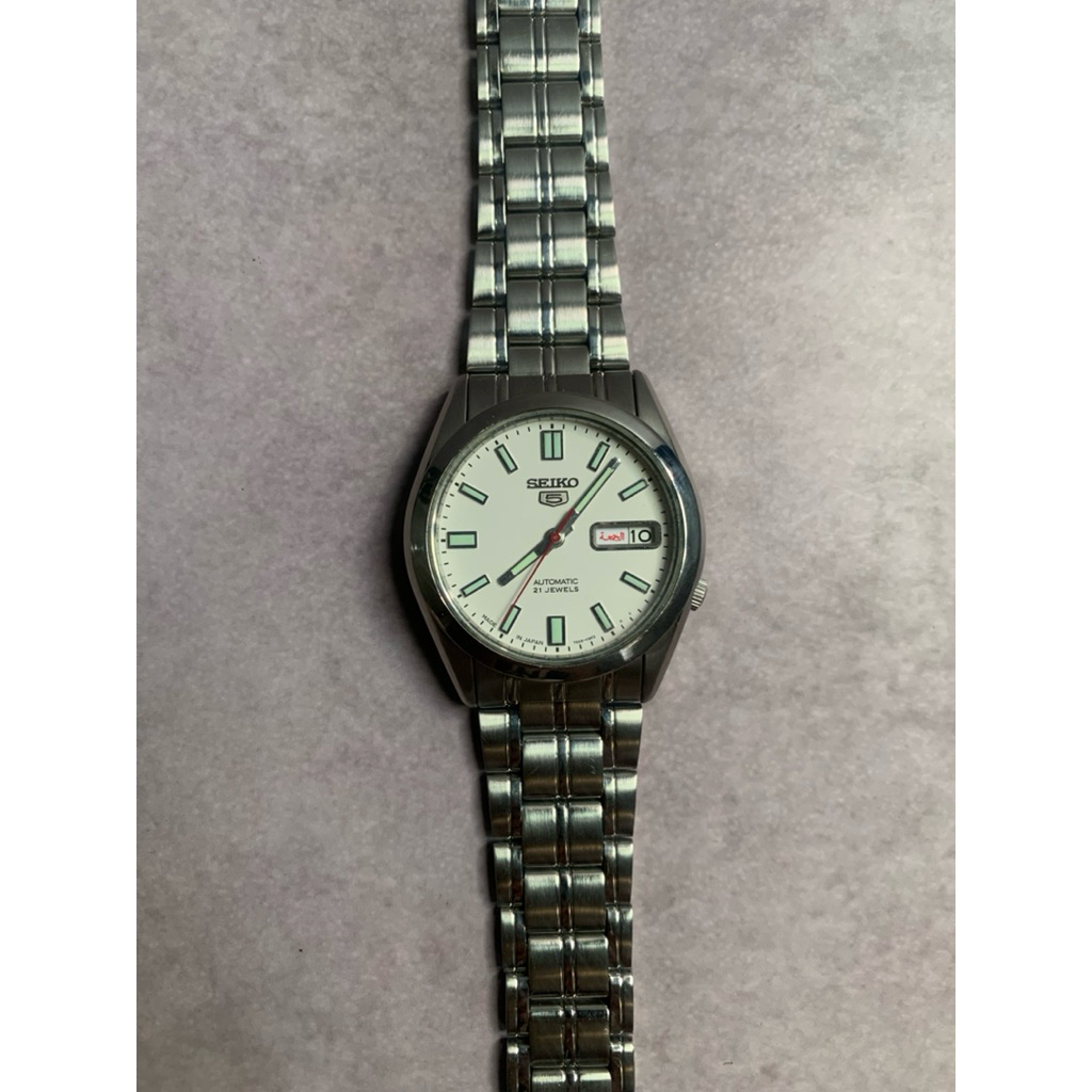 Seiko 5 SNKE79J1 Automatic White Dial