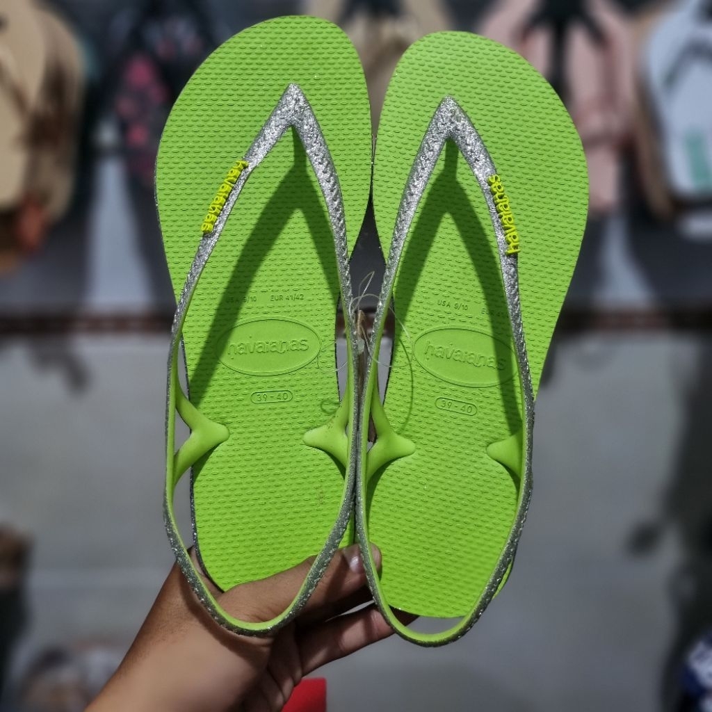 Sandal Wanita Original Havaianas Sunny Sparkle