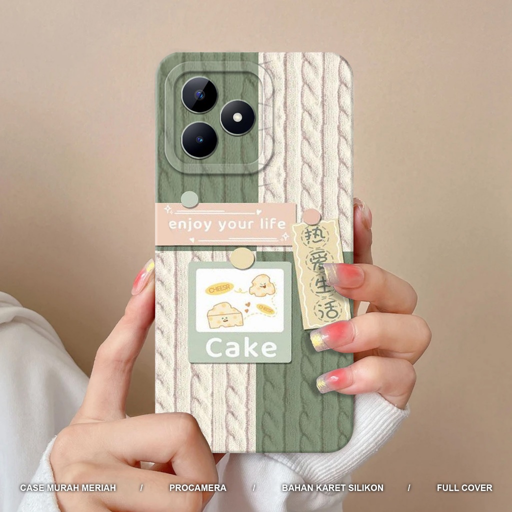 Case Hp Realme C51 C53 C51S - Casing Hp Realme Premium Case Procamera Softcase Hp Realme C51 C53 - S