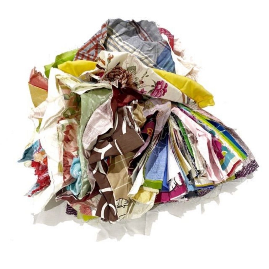 lembaran kain katun sisa konveksi