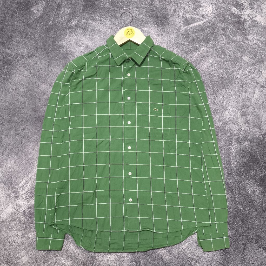 Kemeja Flanel Lacoste