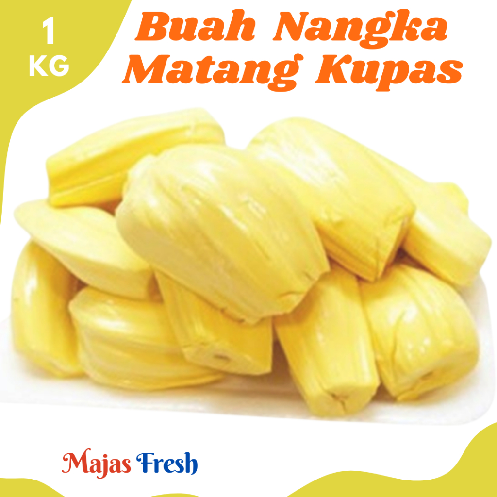 NANGKA MATANG Kupas Segar - Buah Nangka Matang Kupas Bersih Fresh | 1.000gr [ Harga Per KG ]