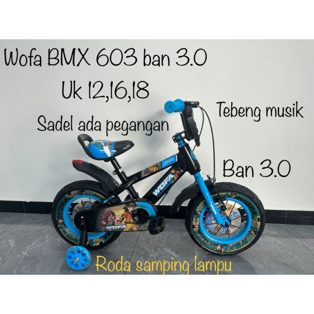 sepeda bmx uk 12.16.18 ban 3.0 merk new phoenix, element, wofa