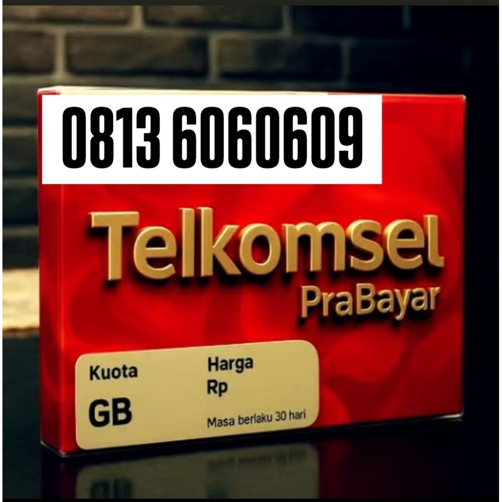 KARTU PERDANA TELKOMSEL SIMPATI 11 DIGIT 0813 60.60.60.9