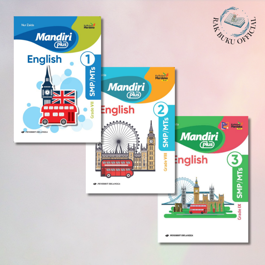 BUKU MANDIRI PLUS ENGLISH FOR SMP/MTS KLS. 7, 8, & 9/KM PENERBIT ERLANGGA