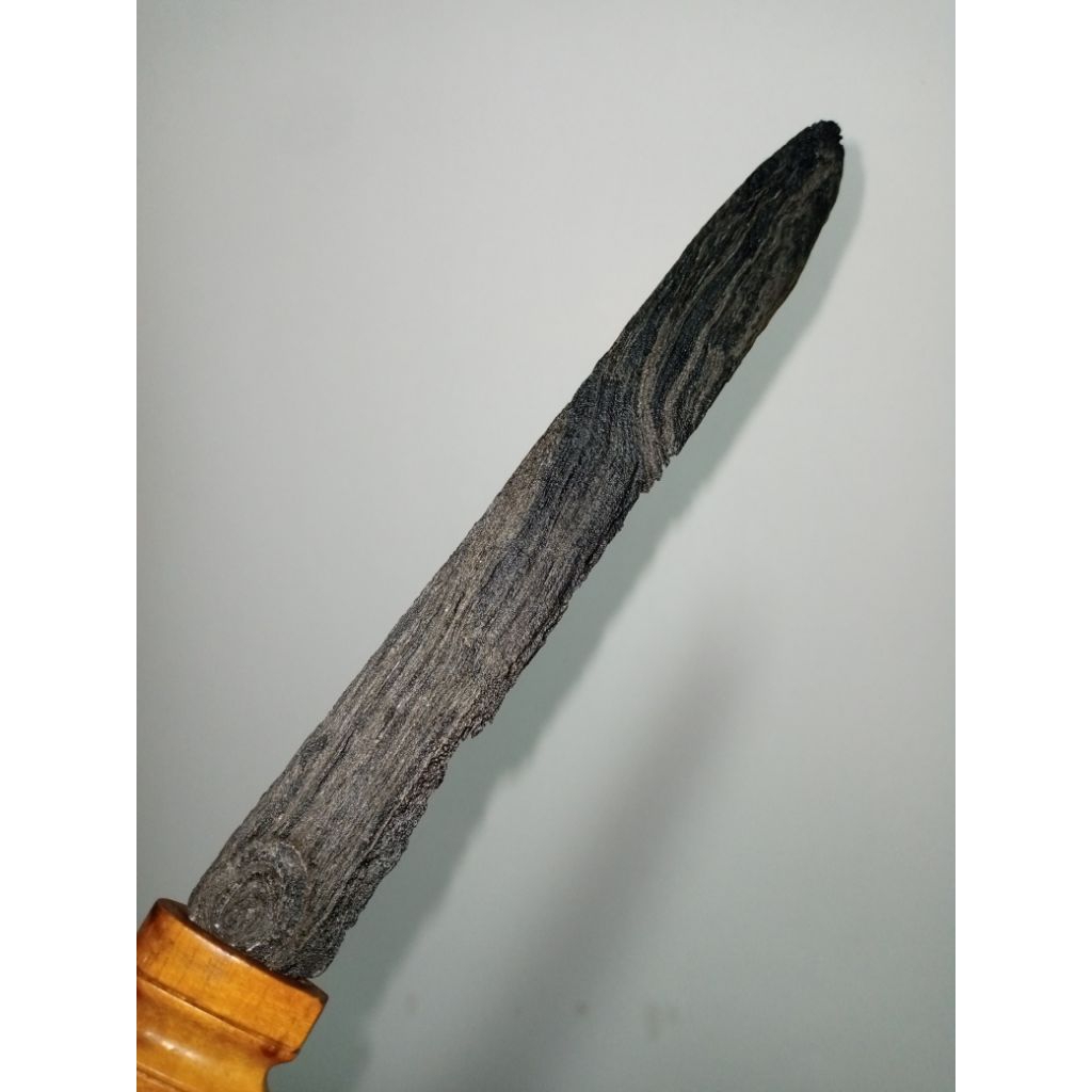 B4dik Luwu Pamor Batu Lapak + Pamor Miring (sepuh)