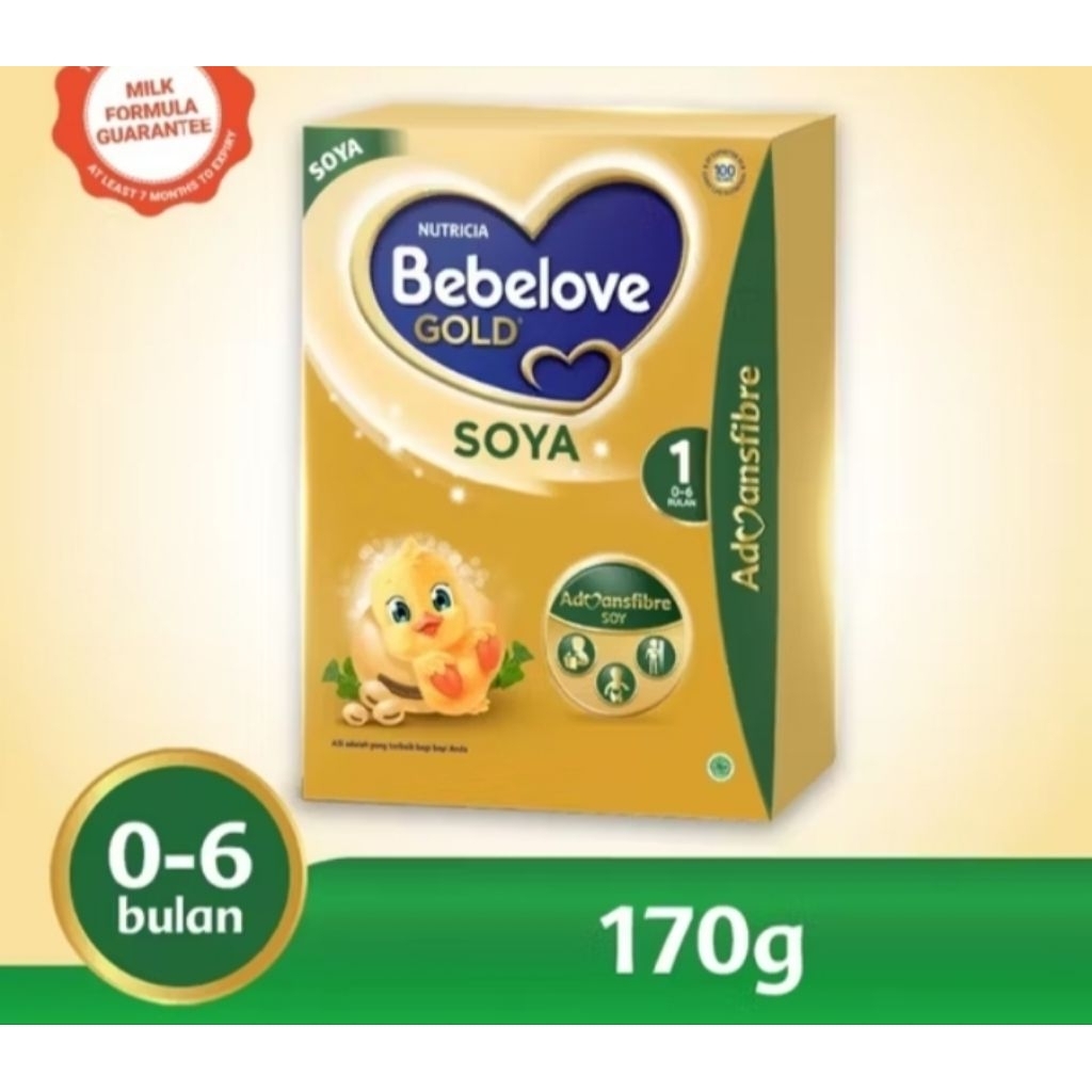 Bebelove Gold Soya 1 (0-6 Bulan) 170 gr