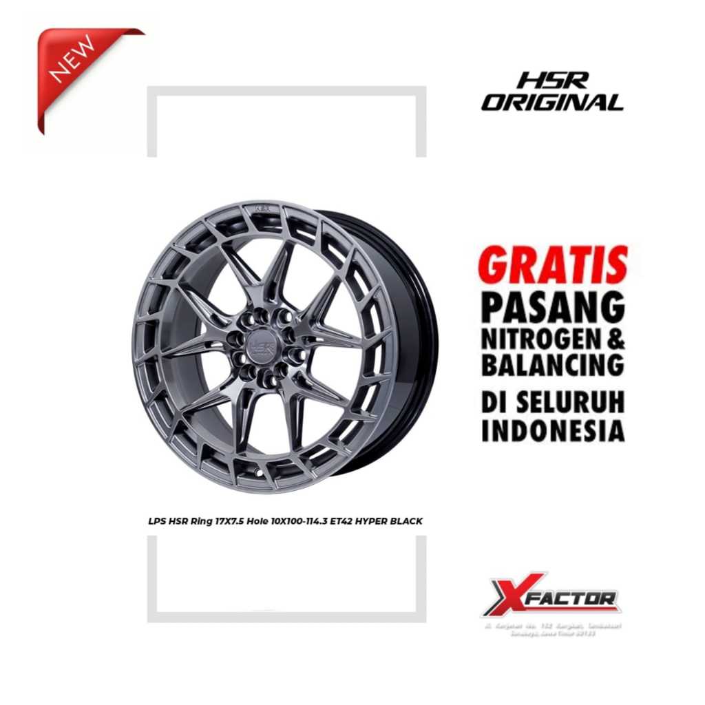 VELG MOBIL R17 HSR R17 LPS R17X7.5 H 5X100 - 5X114,3 ET42