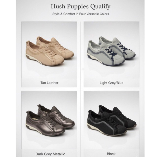 NEW Sepatu Hush Puppies Qualify Sneakers Original Ready Sale Hush Puppies Energize