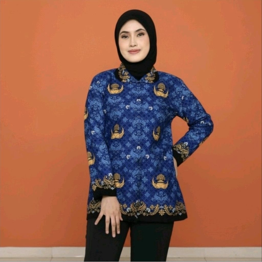 Seragam korpri wanita berlapisan furing