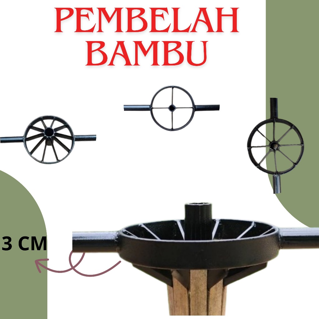 Alat Pembelah Bambu manual TERMURAH